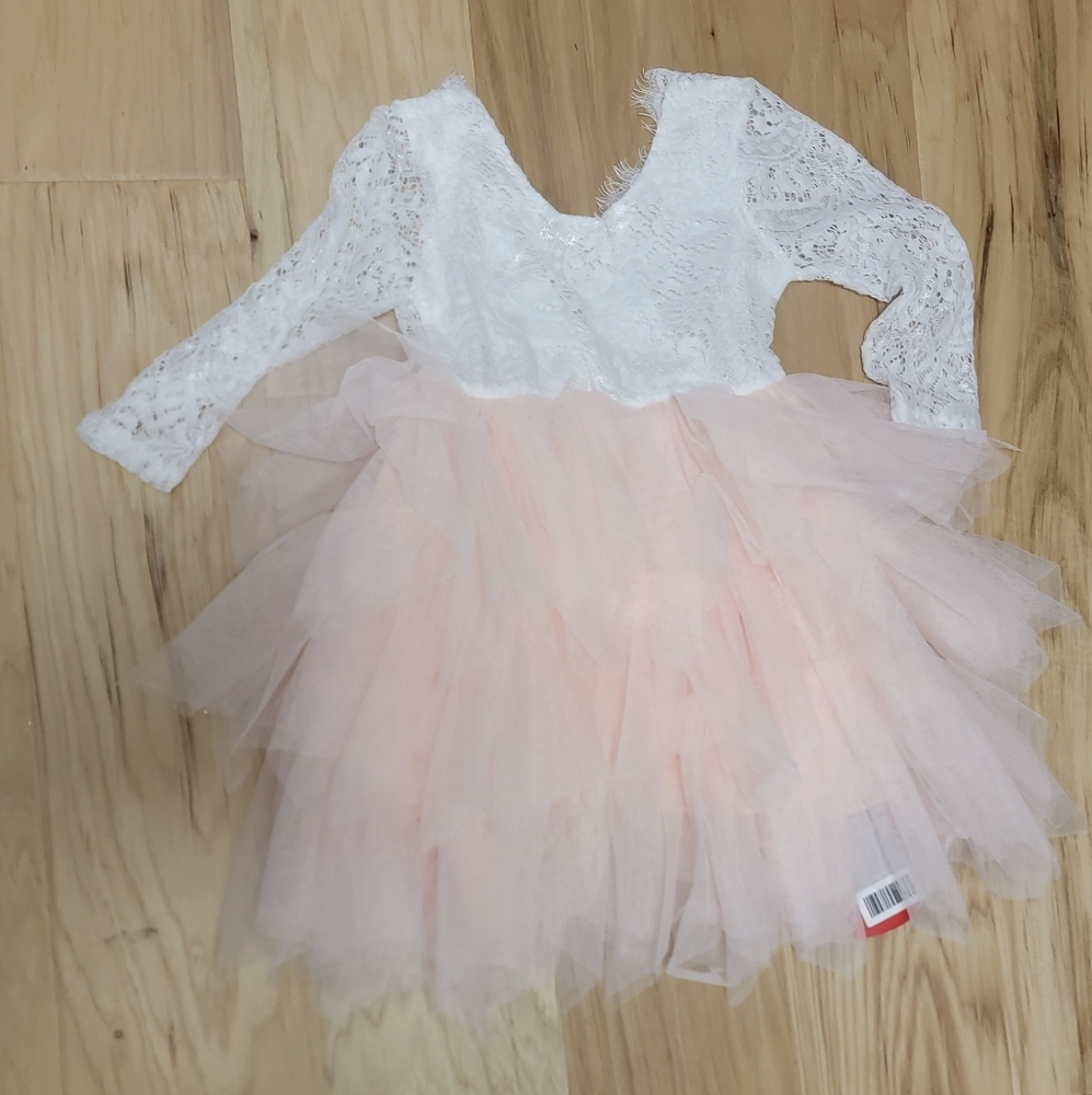 NWT lace & tulle dress